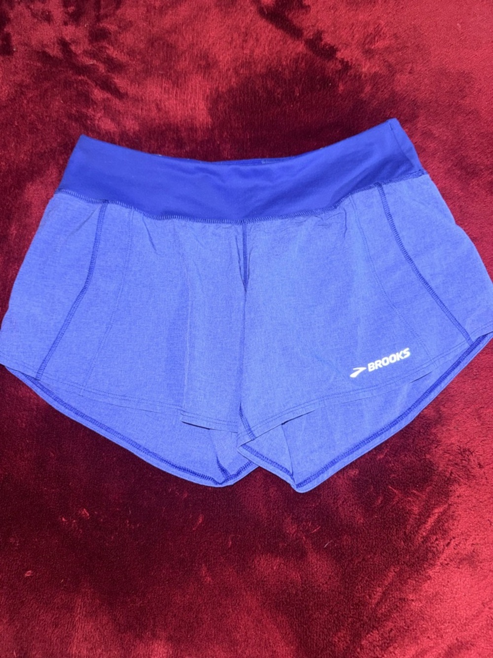 Brooks Women's Royal Blue Athletic Running Shorts
